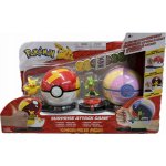 Jazwares Pokémon Surprise Attack Game Pikachu with Fast Ball vs. Treecko with Heal Ball – Sleviste.cz