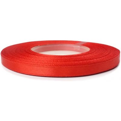 Saténová stuha krvavě červená 8055 6 mm 30 m – Sleviste.cz