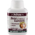 MedPharma Beta karoten 25 000 m.j. 107 tobolek – Hledejceny.cz