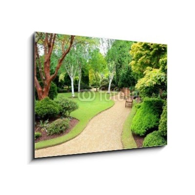 Obraz 1D - 100 x 70 cm - Lovely spring garden Krásná jarní zahrada