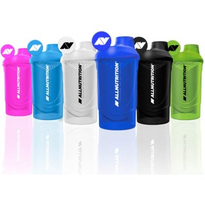 AllNutrition Shaker Wave, 700 ml Barva: Modrá – Zboží Dáma