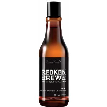 Redken Brews šampon 3v1 300 ml