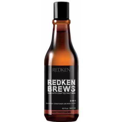 Redken Brews šampon 3v1 300 ml – Zbozi.Blesk.cz