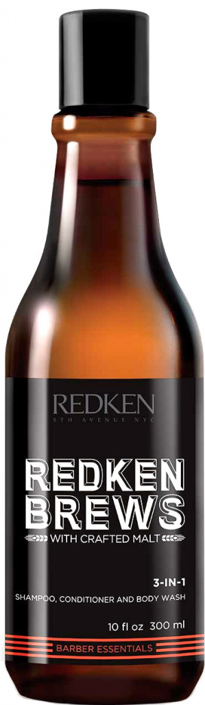 Redken Brews šampon 3v1 300 ml