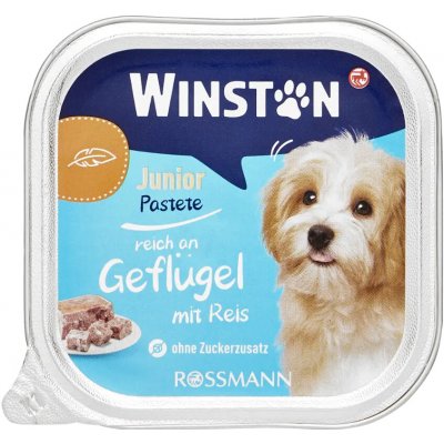 Winston Junior s drůbežím masem a rýží 150 g – Sleviste.cz