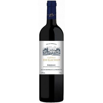 Bordeaux Rouge AOC Chateau De Gachon 2017 13% 0,75 l (holá láhev) – Hledejceny.cz