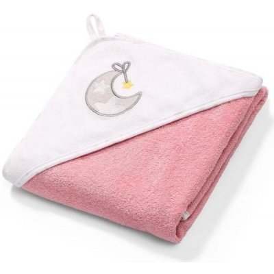 BabyOno Osuška s kapucí Froté 100 x 100 cm růžová – Zboží Dáma