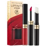 Max Factor Dlouhotrvající rtěnka s balzámem Lipfinity 125 So Glamorous 2,3 + 1,9 ml – Zboží Dáma