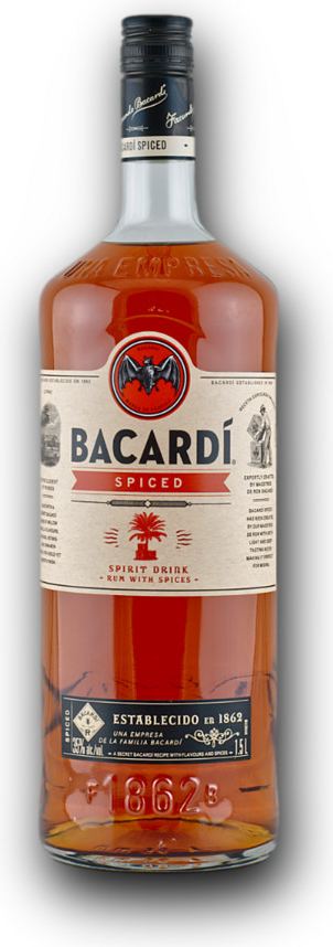 Bacardi Spiced 35% 1,5 l (holá láhev)