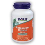 Now Potassium Citrate draslík jako citrát draselný 99 mg x 180 rostlinných kapslí – Hledejceny.cz