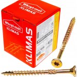 Konstrukční vrut 4x50 TX 20 zápustná hlava zinek žlutý (300 ks/bal) TORX – Hledejceny.cz