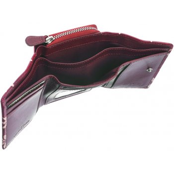 Nivasaža dámská kožená peněženka N57 SNT RFR červená