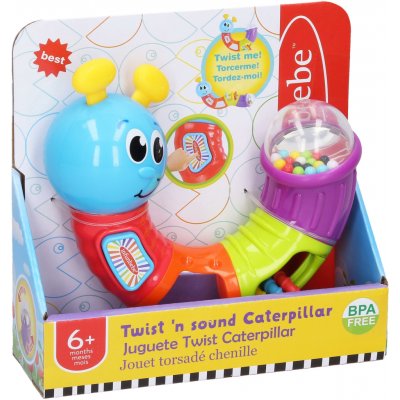 Maamaa Chrastítko housenka 16cm – Zbozi.Blesk.cz