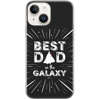 Pouzdro AppleMix STAR WARS Apple iPhone 14 - Best Dad In The Galaxy - gumové