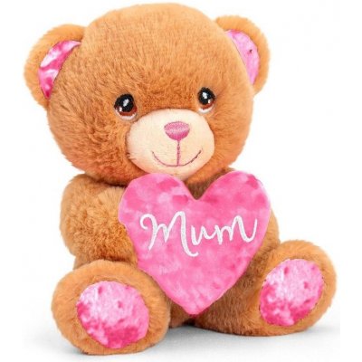 Keel Toys Medvídek "Maminka" srdce SG22530 jedna velikost med