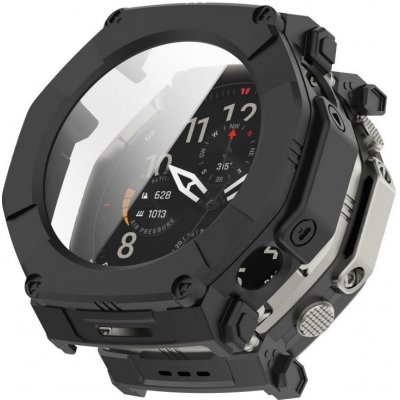 VSECHNONAMOBIL 139345 PC FULL COVER Plastový kryt se sklem pro Amazfit T-Rex Ultra 2 černý – Zboží Mobilmania