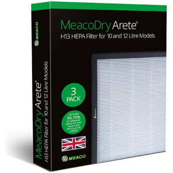 Meaco Dry Arete One 10L/12L H13 HEPA filtr