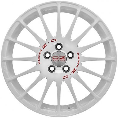 OZ SUPERTURISMO WRC 7x18 4x108 ET20 race white