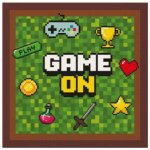 Godan Ubrousky papírové Game On 33x33cm 20ks – Sleviste.cz