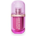 Revolution Superdewy Liquid Blush Burst Bubblegum Burst Pink 4,2 ml – Zboží Mobilmania