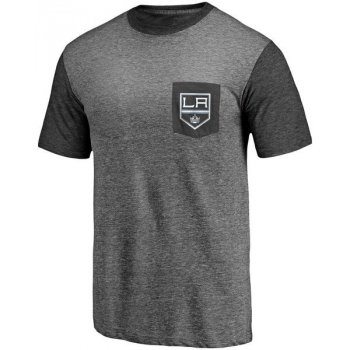 Fanatics Apparel tričko Los Angeles Kings Refresh tri-Blend Pocket