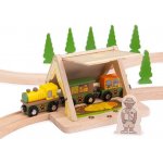 Bigjigs Vláčkodráha tunely Safari stan tunelový – Zboží Dáma