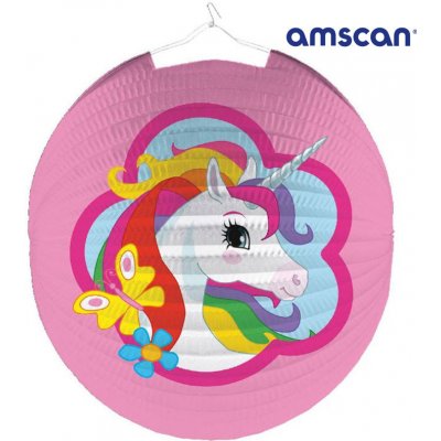 Amscan Lampion jednorožec 25cm – Zboží Dáma