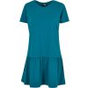 Dámské šaty Urban classics Ladies Valance Tee Dress watergreen