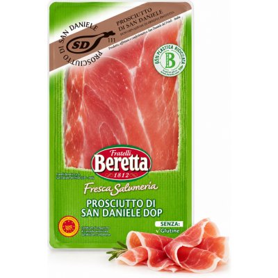 Fratelli Beretta Šunka Prosciutto San Daniele D.O.P. 70 g – Hledejceny.cz