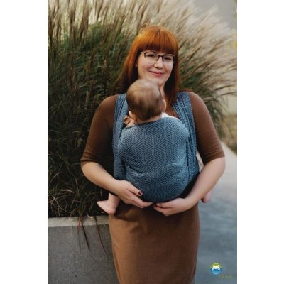 Little Frog šátek Cloudy Cube – Sleviste.cz