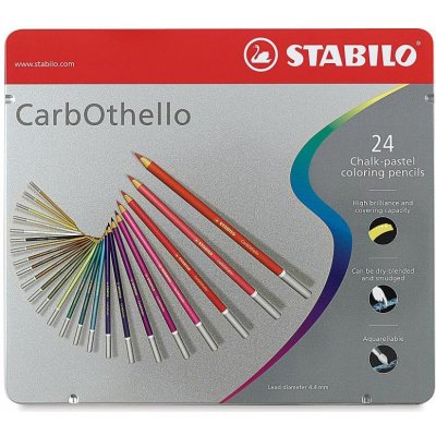 STABILO Pastely CarbOthello/24ks plech – Zboží Dáma