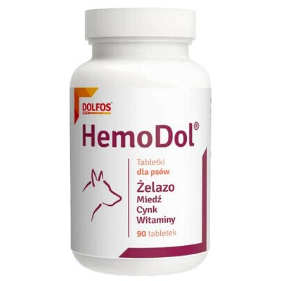 DOLFOS Dolvit Hemodol 90 tabl. vitamíny a minerály pro psy – Hledejceny.cz