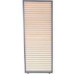 Rojaplast PANEL ZASTÍNĚNÍ WOOD, SKLÁPĚCÍ LAMELY, HORIZONTÁLNÍ 1,3 m pro bioklimatickou pergolu – Zboží Mobilmania