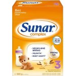 Sunar 3 complex vanilka 600 g – Sleviste.cz