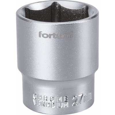 Hlavice nástrčná 1/2", 27mm, L 42mm FORTUM – Hledejceny.cz