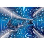 Postershop Fototapeta vliesová3D Sci-fi tunel modrý, rozměry 184x254 cm – Hledejceny.cz