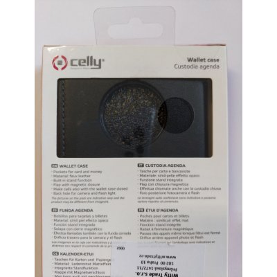 Pouzdro CELLY Wally Nokia 9, černé – Zboží Mobilmania