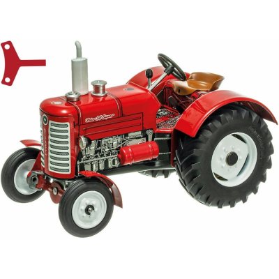 Kovap Kovový model Traktor Zetor 50 Super červený 1:25 – Zboží Mobilmania