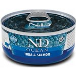 N&D Cat Ocean Adult Tuna & Salmon 70 g – Hledejceny.cz