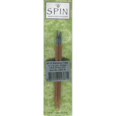 ChiaoGoo Jehlice Spin Bamboo S 10Cm 4mm – Zboží Dáma