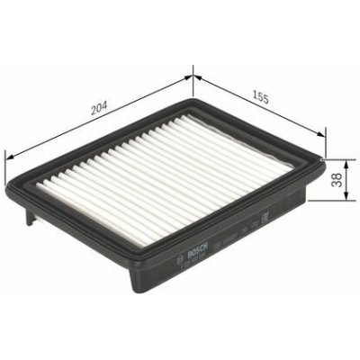 BOSCH Vzduchový filtr F026400584 – Hledejceny.cz