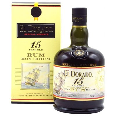 El Dorado 15y 43% 0,7 l (holá láhev)