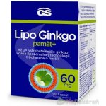 GS Lipo Ginkgo paměť+ 60 mg 60 kapslí – Hledejceny.cz
