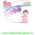 Dr. Devil Sunset Blossom Push Pull WC blok bez košíku 2 x 20 g – Zboží Dáma Dr. Devil Sunset Blossom Push Pull WC blok bez košíku 2 x 20 g – Zboží Dáma