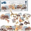 Živá vzdělávací sada Small Foot Zvířecí puzzle písmena