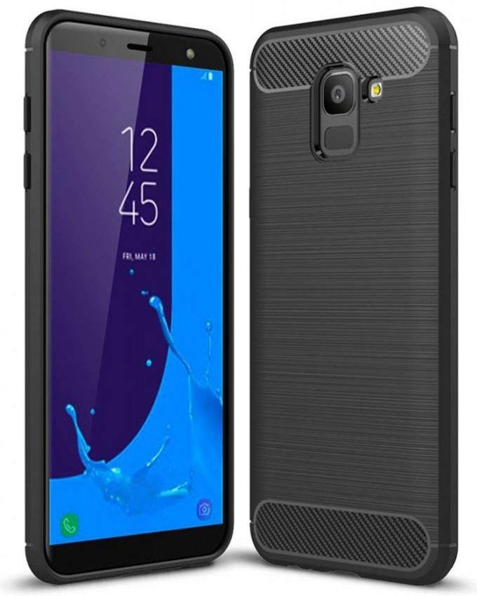 Pouzdro Forcell Carbon Samsung Galaxy J6 2018 černé