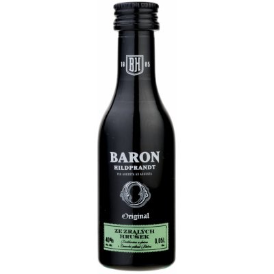 Baron Hildprandt Ze Zralých Hrušek 40% 0,05 l (holá láhev)