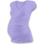 Jožánek Těhotenské tričko Vanda mini rukáv lila – Zboží Dáma