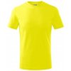 Dětské tričko Malfini Basic 138 citronová