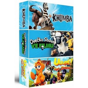 Animáky kolekce 2: Ovečka Shaun / Khumba / UuupsNoe zdrhnul